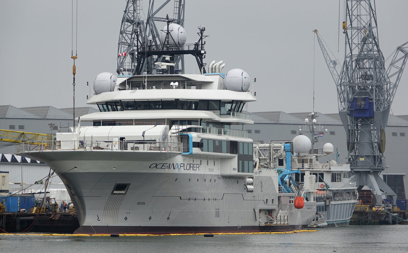 OceanXplorer in port